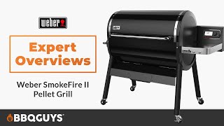 Weber SmokeFire Gen 2 Pellet Grill Review  BBQGuys Expert Overview [upl. by Gwendolyn]