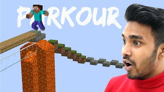 LONGEST PARKOUR IN MINECRAFT  UJJWAL GAMER [upl. by Ahael]