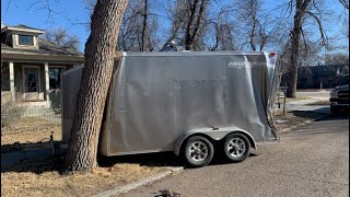 Enclosed Trailer Rebuild Part 1 [upl. by Atsugua764]