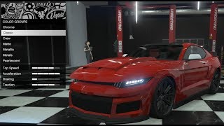 GTA 5  DLC Vehicle Customization Vapid Dominator GTX and Review [upl. by Soni]