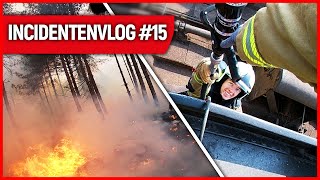 Bosbrand amp brand op schip  Brandweervloggers Rick amp Richard  Incidentenvlog 15 [upl. by Nnahaid]