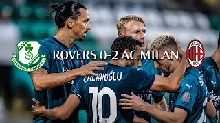 Highlights  Shamrock Rovers 02 AC Milan  Europa League 202021 [upl. by Iphagenia587]