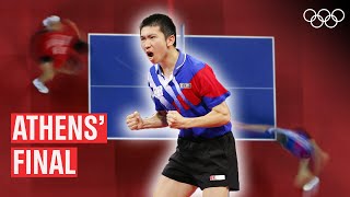 Mens Table Tennis 🏓 Final at Athens 2004 [upl. by Anais]