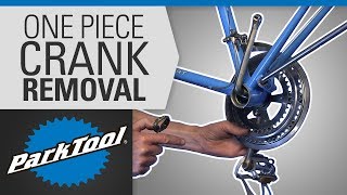 One Piece Crank amp Bottom Bracket Removal and Installation [upl. by Myers]