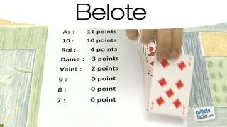 Règles du jeu de la Belote [upl. by Mcgannon]