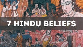 WHAT ARE THE BELIEFS OF HINDUS  HINDUISM [upl. by Nohsyar]