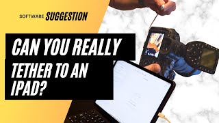 How to tether your camera to an iPad Pro [upl. by Atinuaj794]