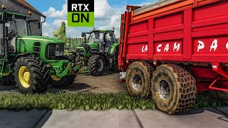 FS 22 Next Level RTX Graphics  Realistic mod amp Maximum settings gameplay  Looks like REAL LIFE [upl. by Etienne265]