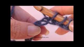 Tunisian Crochet Entrelac Part 1 [upl. by Rednav]