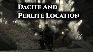 FFXIV Dacite And Perlite Location [upl. by Vani509]