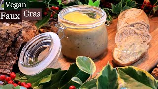 VEGAN FOIE GRAS recipevegan paté with a magic ingredient – easy amp under 20 minutes [upl. by Adnola]