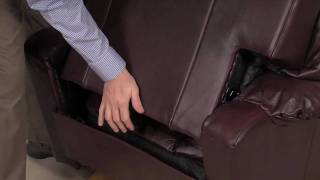 How To Install and Remove The Recliner Back [upl. by Atrebla]