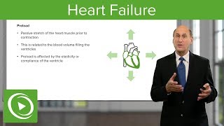 Heart Failure – Cardiology  Lecturio [upl. by Arawaj]