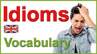 IDIOMS and PHRASES in English  The body [upl. by Asyar]