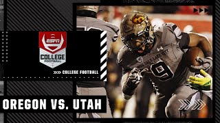 Oregon Ducks at Utah Utes  Full Game Highlights [upl. by Etnoed]