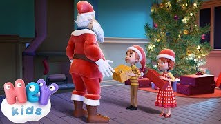 Père Noël chanson 🎅 Chants de Noël pour les maternelles  HeyKids [upl. by Oidale]