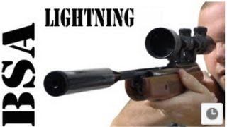 REVIEW BSA Lightning Air Rifle  Power Accuracy Spring Airgun [upl. by Allerbag27]