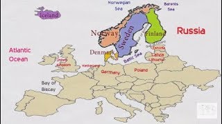 Nordic Countries in Europe [upl. by Mariam]