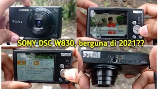 Review Lengkap SONY DSC W830 Pocket camera  Indonesia [upl. by Sutherlan180]