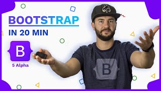 Learn Bootstrap in less than 20 minutes  Responsive Website Tutorial [upl. by Cailean]