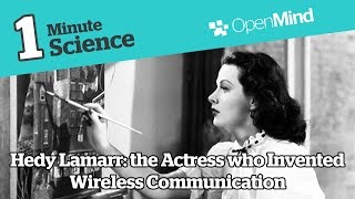 Hedy Lamarr the Actress who Invented Wireless Communication  Science pills [upl. by Shirlene202]