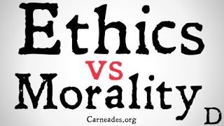 Ethics vs Morality Philosophical Distinctions [upl. by Ahcurb]