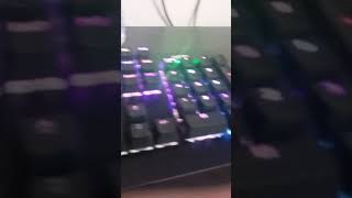 how to change the rgb on the onn gaming keyboard [upl. by Blackington560]