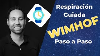 RESPIRACION Guiada Metodo WIM HOF español Paso a Paso [upl. by Airegin42]