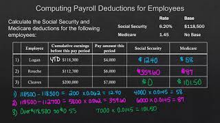 72 Calculating Payroll Deductions 1 [upl. by Persse]