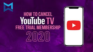 How to cancel YouTube TV free trial membership for beginners 2020 [upl. by Barthel]