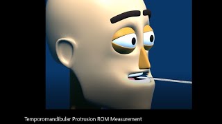 Range of Motion Temporomandibular TMJ Protrusion [upl. by Novert]