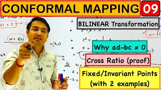 Bilinear TransformationCross Ratio amp Fixed Points Conformal Mapping lecture9 [upl. by Neona]