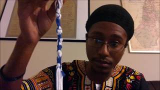 Hebrew Halacha Commandment of Tzitzit How to Make and Reasons Why [upl. by Roselin64]