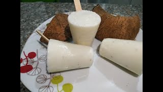 Como hacer Helados de coco caseros y cremosos [upl. by Chappelka427]