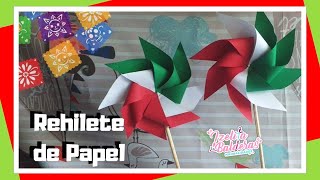 Rehilete de papel  Tricolor [upl. by Attenat715]