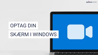 Optag din skærm i Windows 10 [upl. by Spalla]