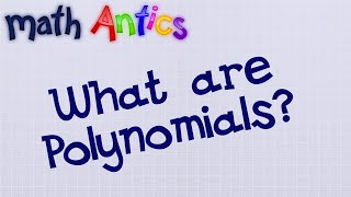 Algebra Basics What Are Polynomials  Math Antics [upl. by Halonna]