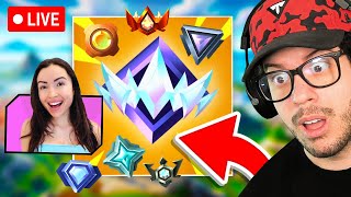 FORTNITE RANKED with MY GIRLFRIEND [upl. by Rauch]