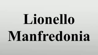 Lionello Manfredonia [upl. by Revlys]