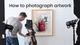 How to photograph artwork [upl. by Glory]