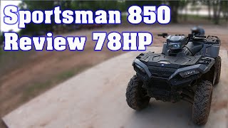 Sportsman 850 Ride and Review [upl. by Quirk977]