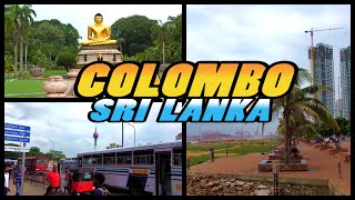 COLOMBO City  Sri Lanka 4k [upl. by Tezile376]