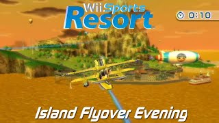 Wii Sports Resort  Air Sports Island Flyover All 80 i Points Evening [upl. by Atsyrc]