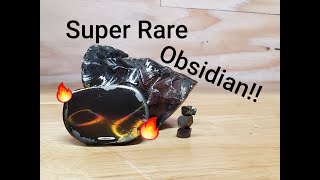 World of Rock Hounds  Rare Obsidian [upl. by Enimzaj]