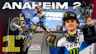 Winning Anaheim 2 Supercross [upl. by Einahpet]