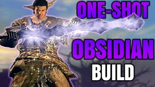 Dark Souls Remastered  OneShot Obsidian Build PvPPvE  OP Level 60 Invasion Build [upl. by Boone890]