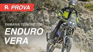 Yamaha Tenere 700 prova off road della nuova enduro di media cilindrata [upl. by Ramedlab932]