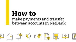 How to make payments and transfer between accounts in NetBank [upl. by Ellette]