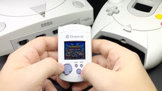 VMµ  RetroPie Gaming Handheld Inside a Sega Dreamcast VMU [upl. by Lleuqram]