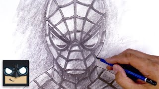 How To Draw SpiderMan  YouTube Studio Sketch Tutorial [upl. by Ahsik]